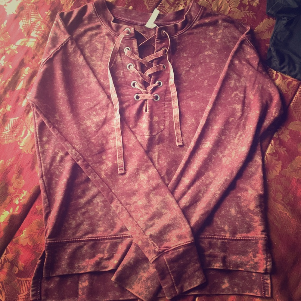 Maroon blouse